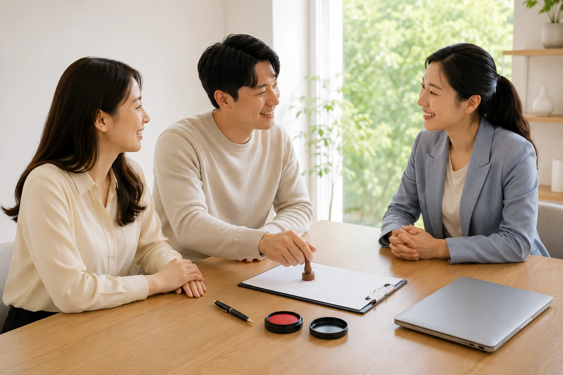 상담·계약 주체와 확인 항목을 구분한 안내